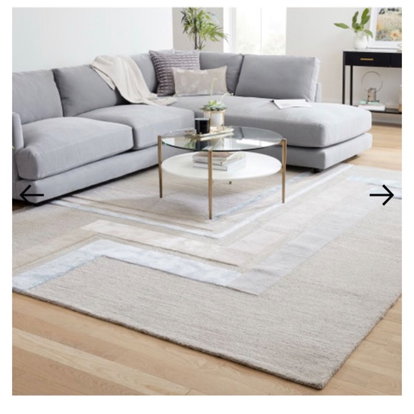 Handcrafted Rug from West Elm - Picture 3 of 6